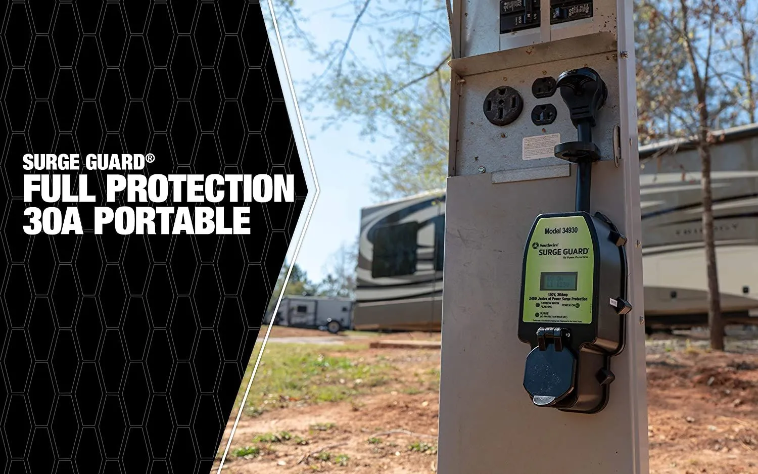 30A Portable Surge Guard W/Enh